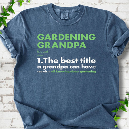Gardener Grandpa Definition T-Shirt