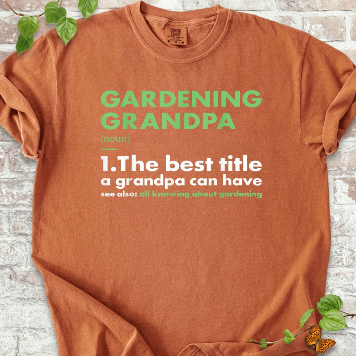 Gardener Grandpa Definition T-Shirt