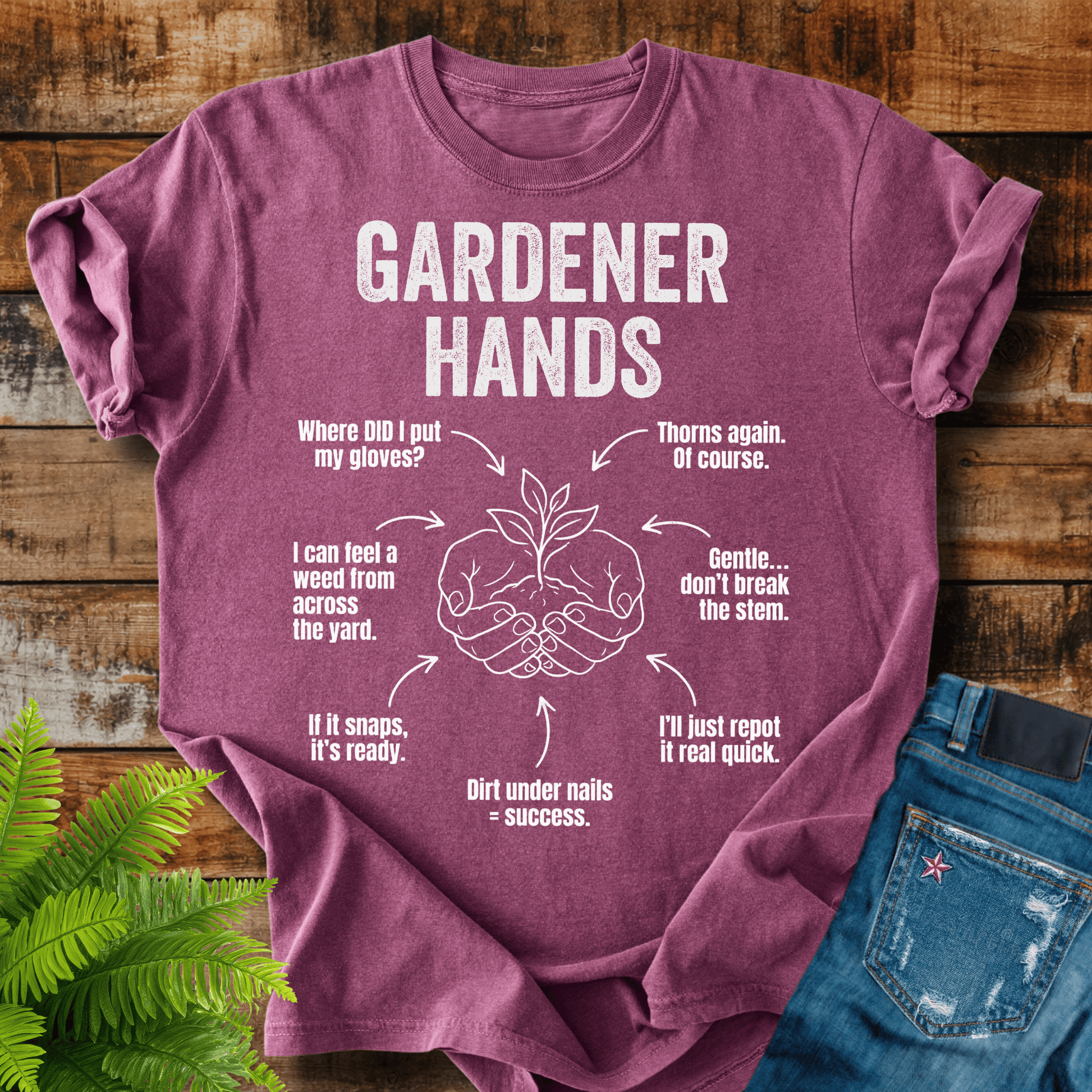 Gardener Hands T-shirt