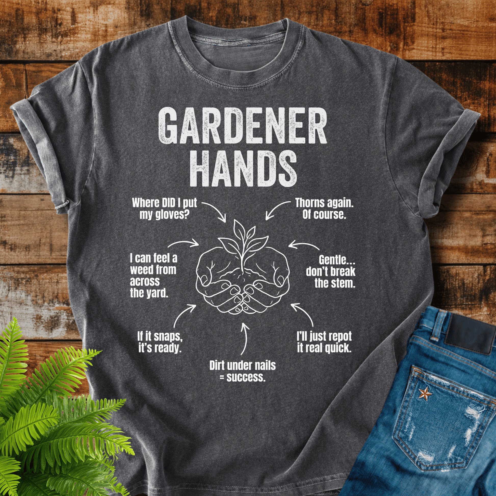 Gardener Hands T-shirt