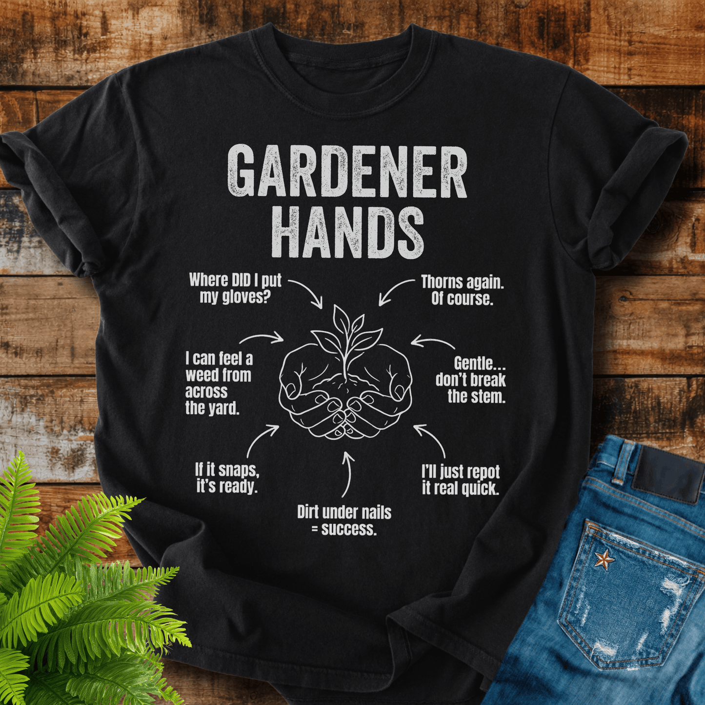 Gardener Hands T-shirt