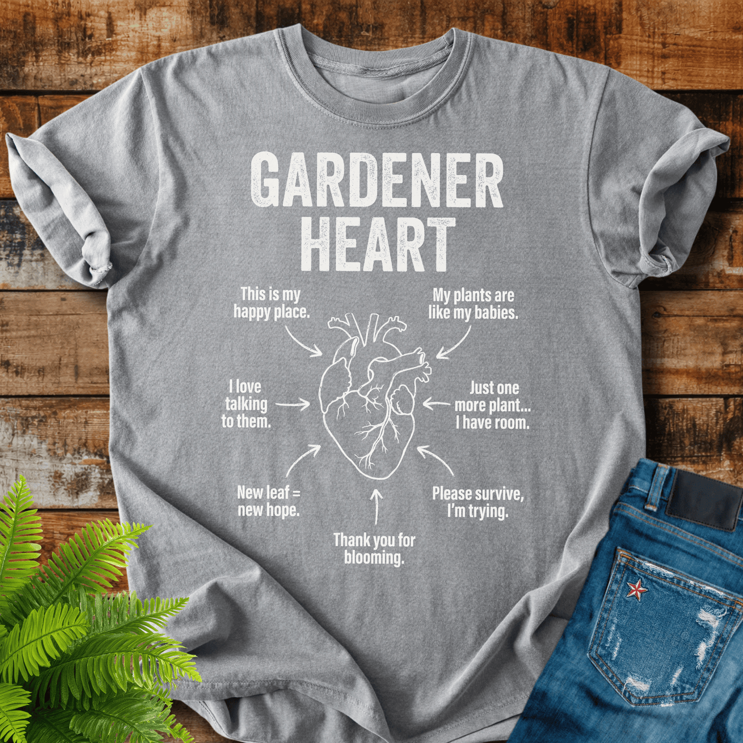Gardener Heart T-shirt