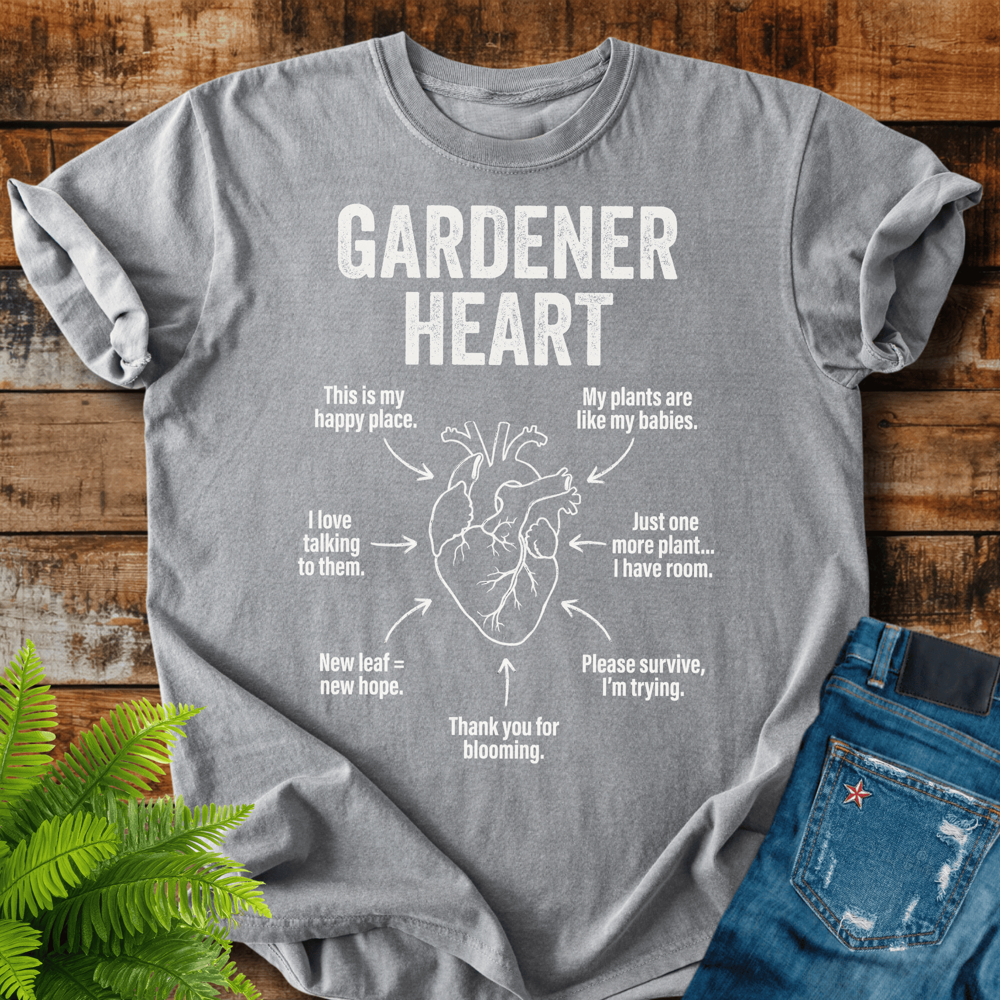 Gardener Heart T-shirt
