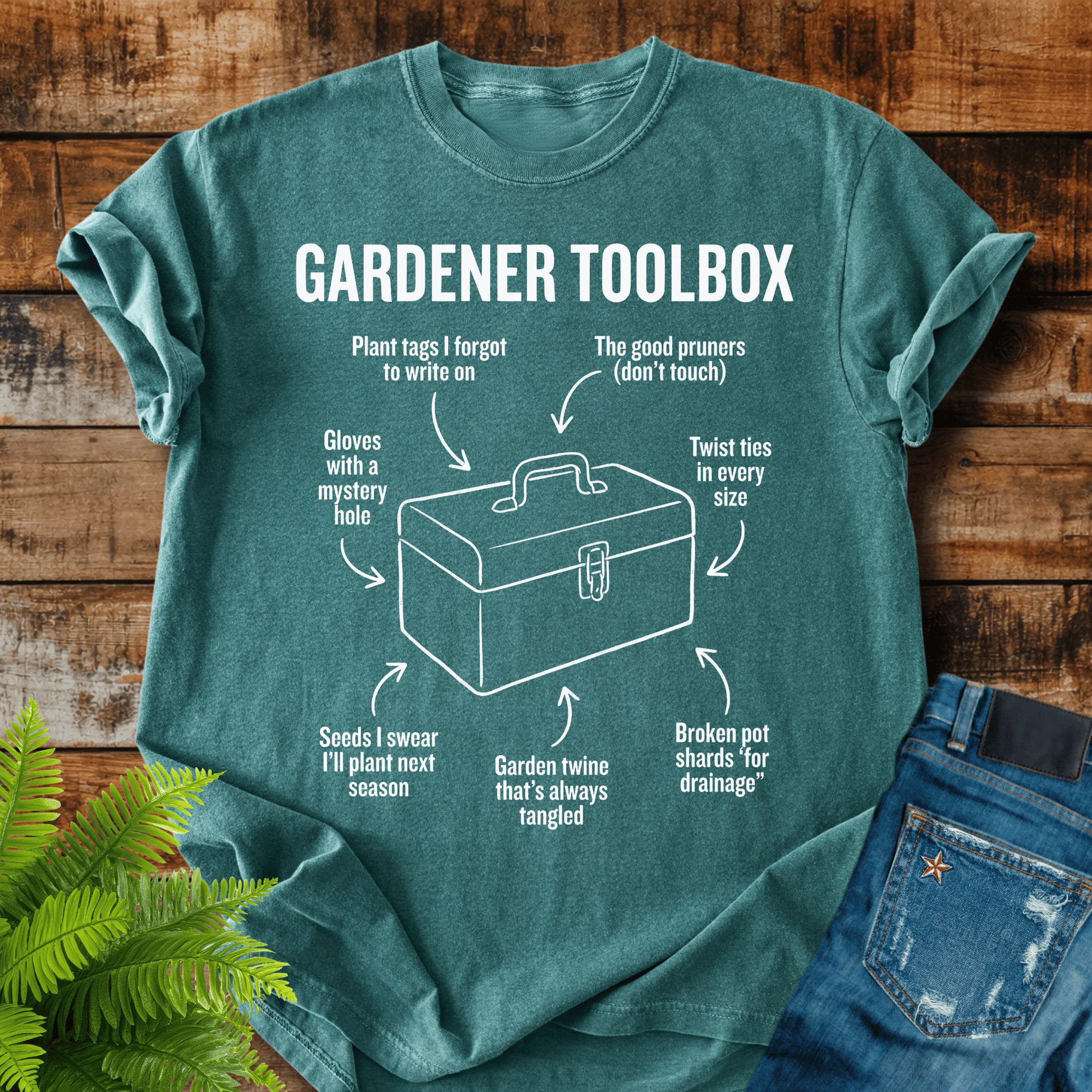 Gardener Toolbox T-shirt