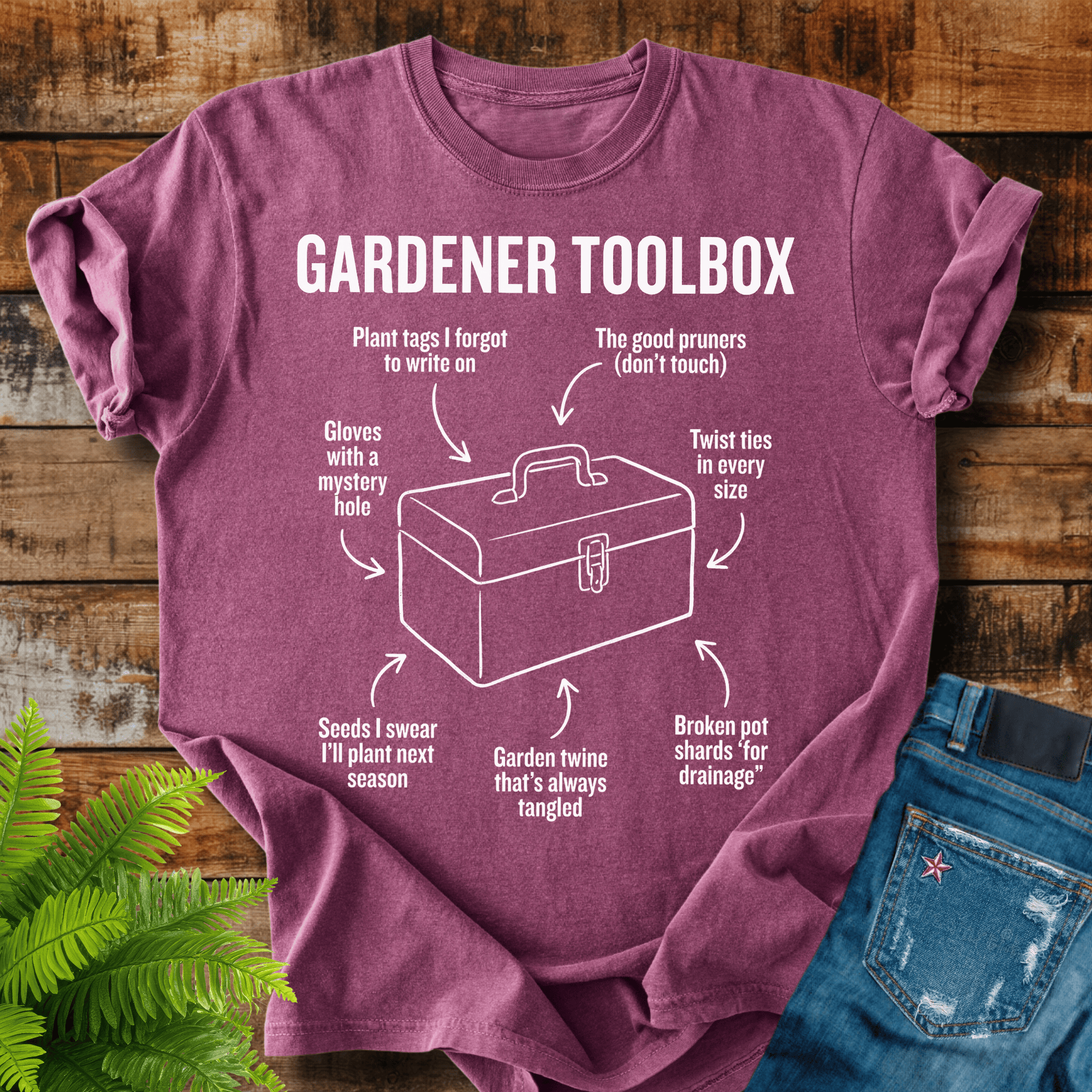 Gardener Toolbox T-shirt