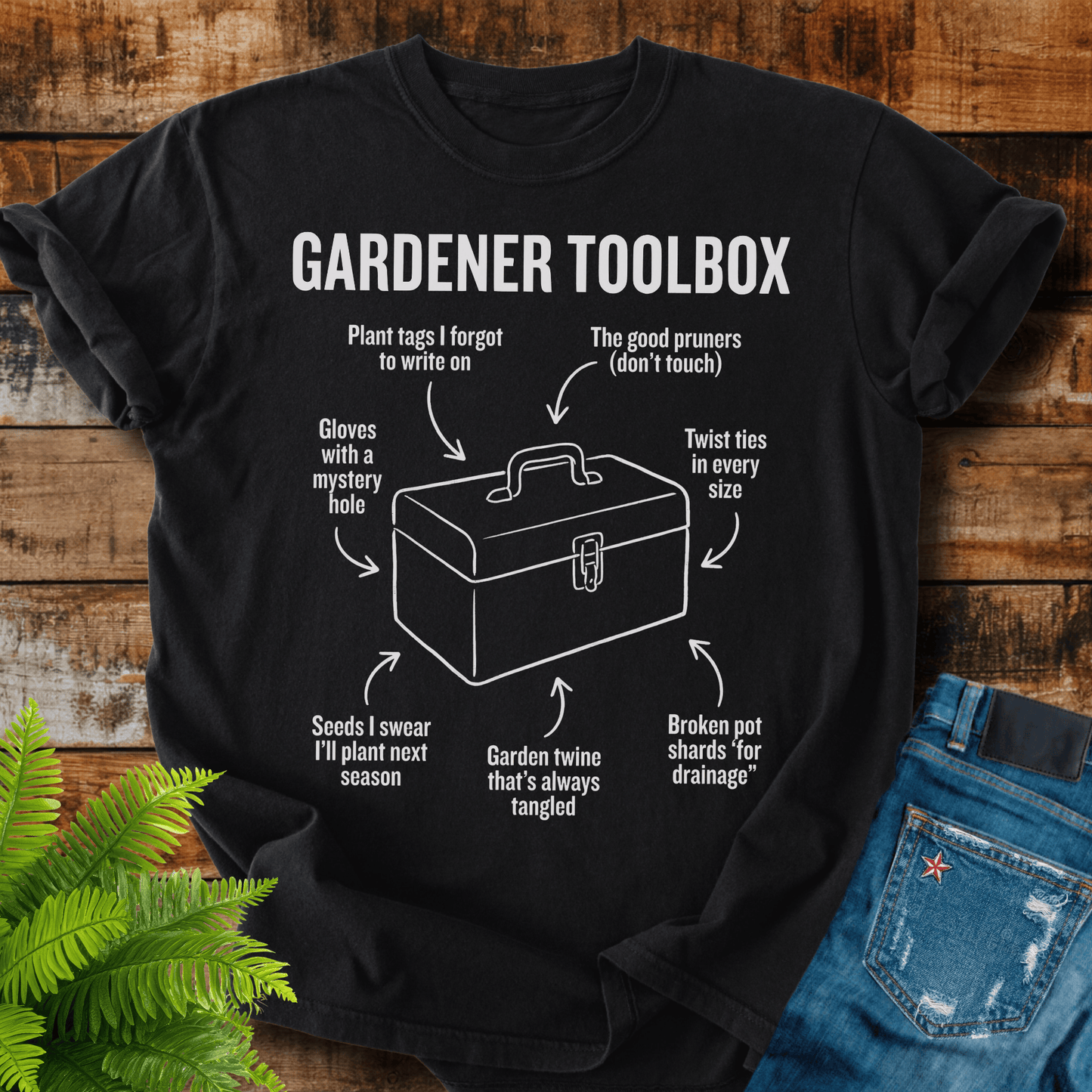Gardener Toolbox T-shirt