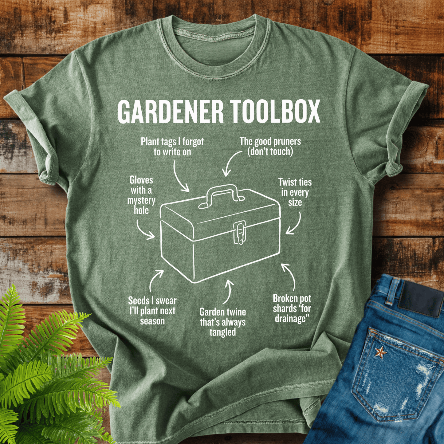 Gardener Toolbox T-shirt
