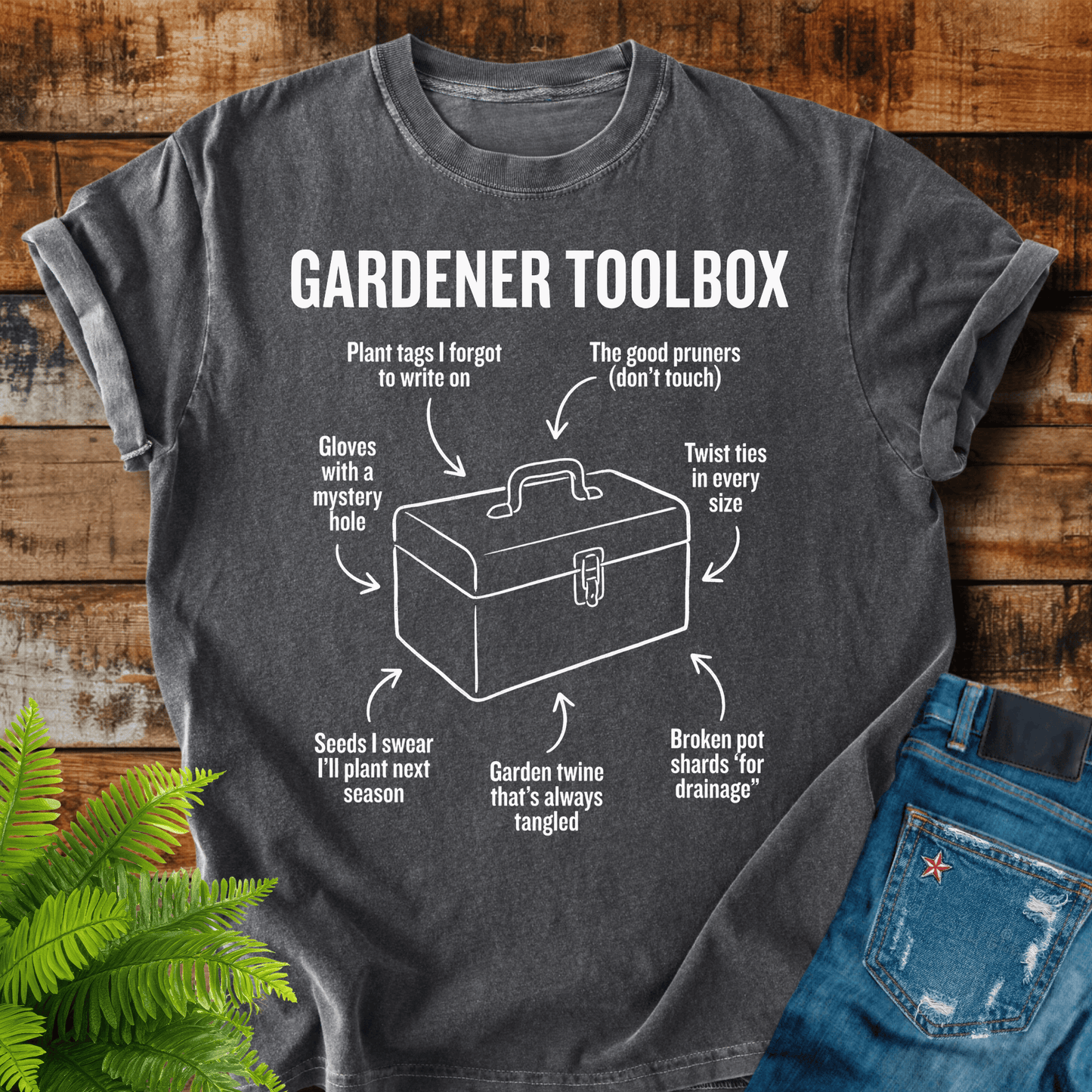 Gardener Toolbox T-shirt