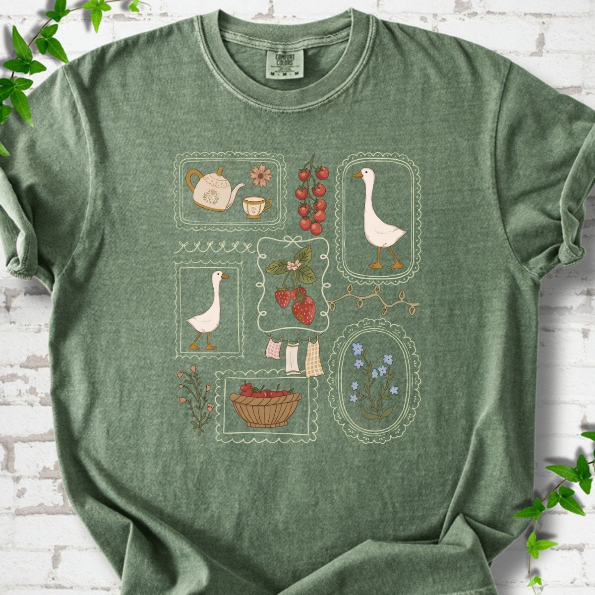Gardening and Duck T-Shirt