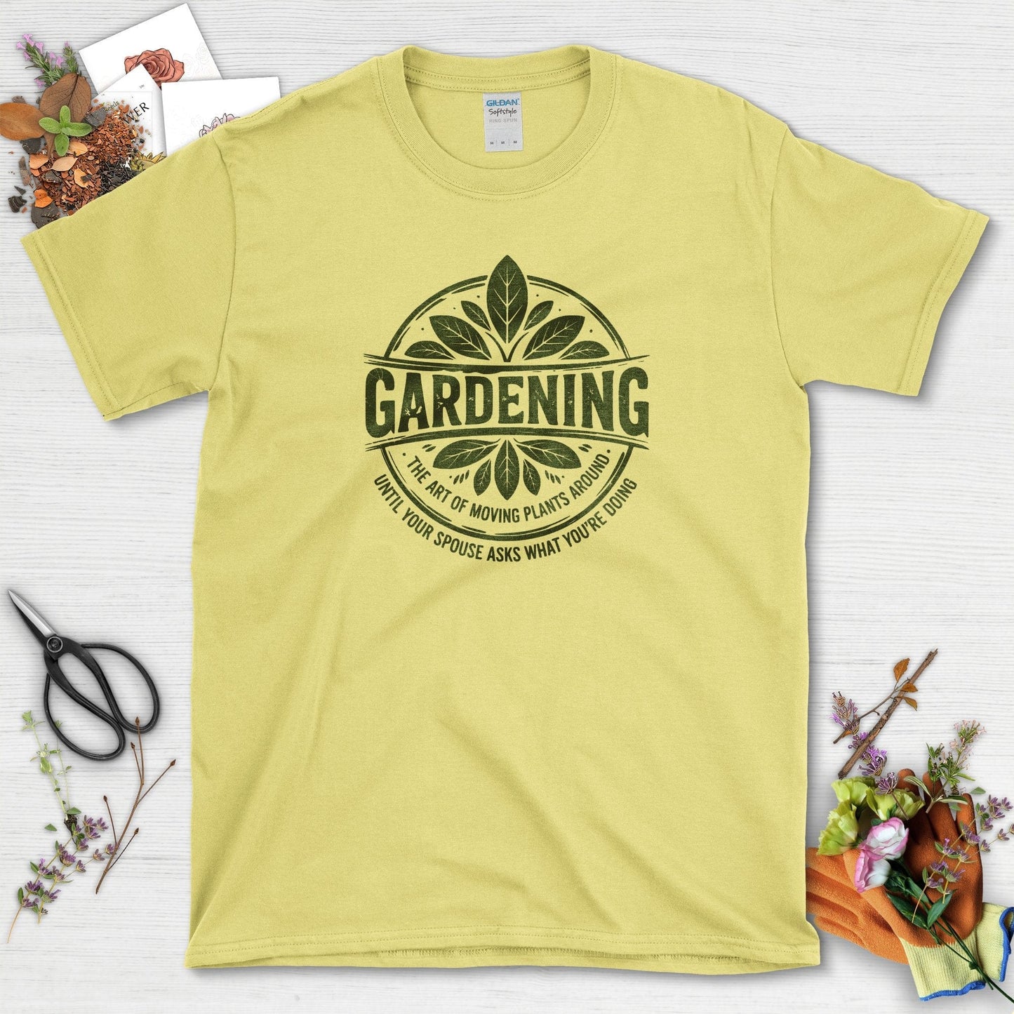 Gardening Art of Moving Plants T-Shirt