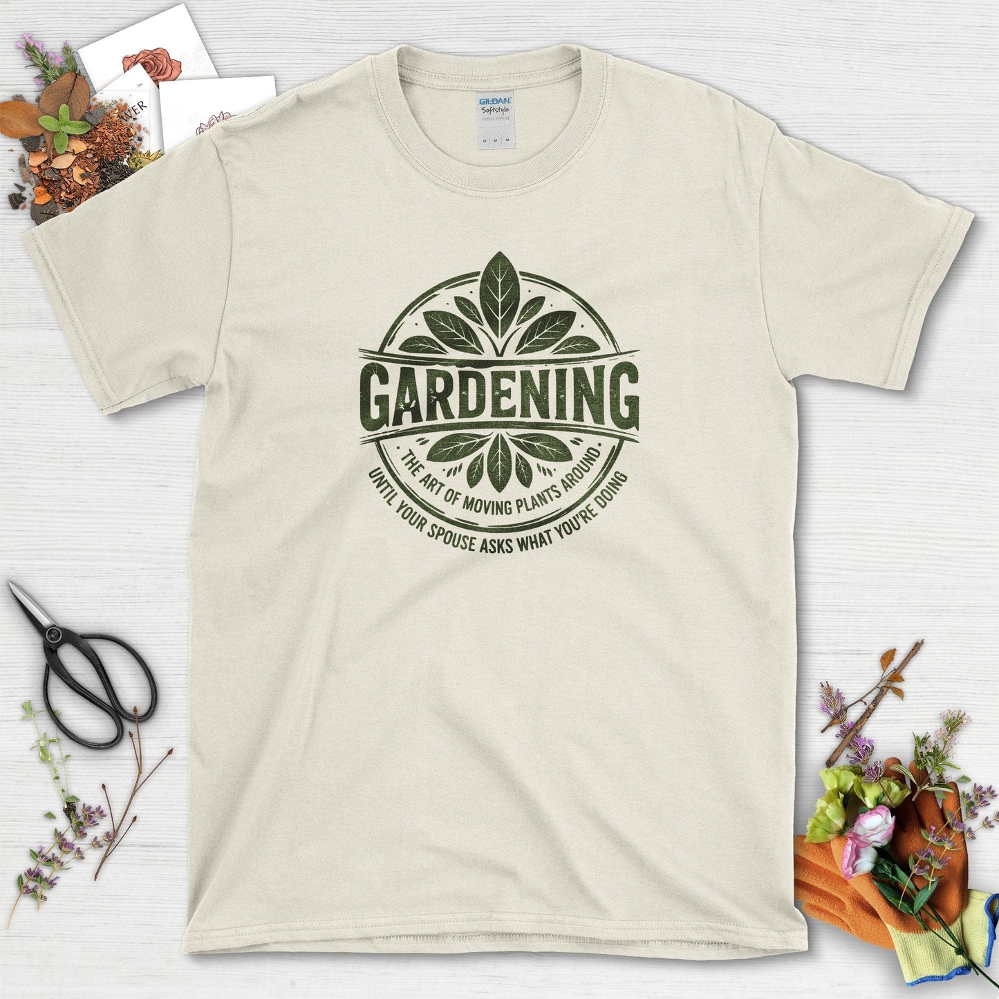 Gardening Art of Moving Plants T-Shirt