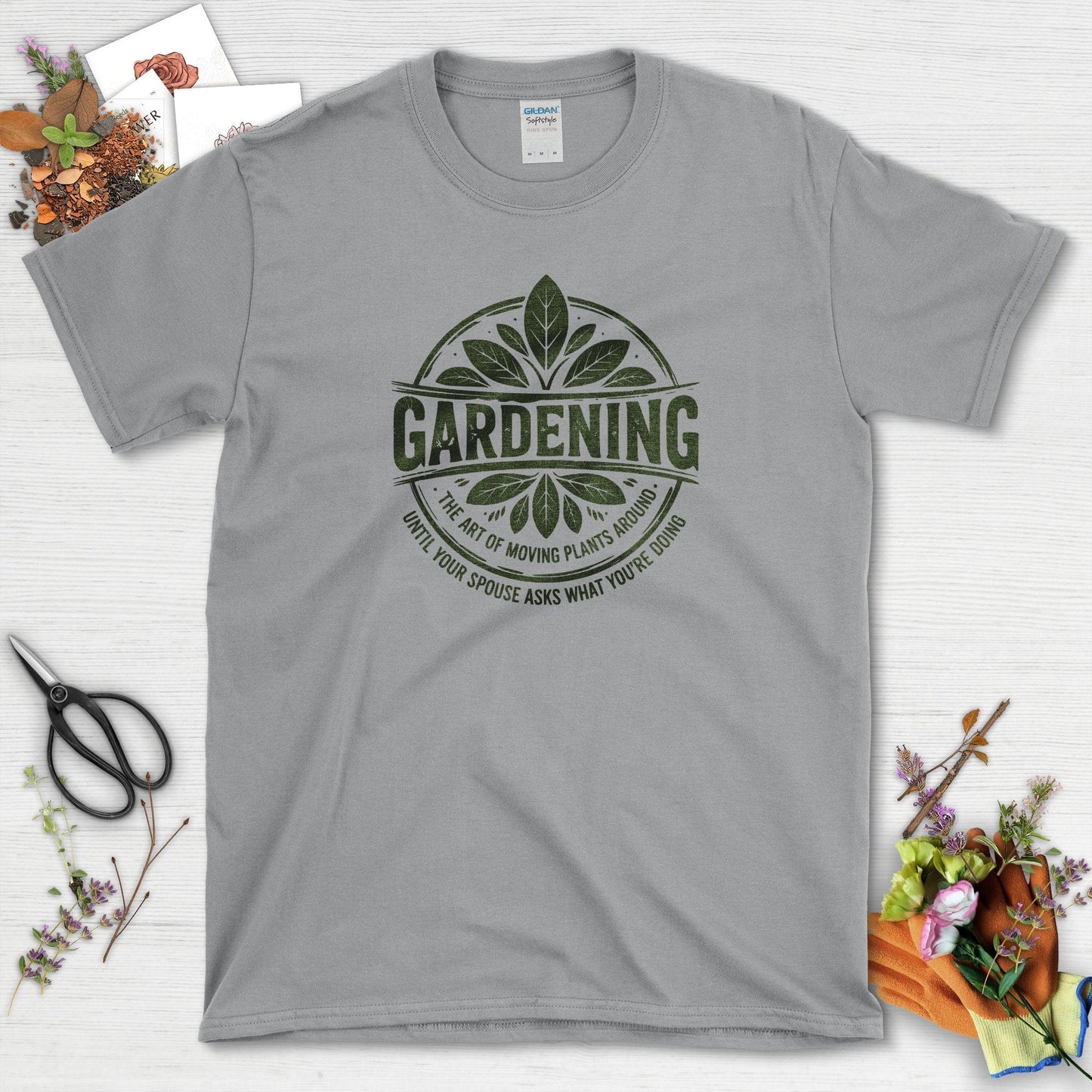 Gardening Art of Moving Plants T-Shirt