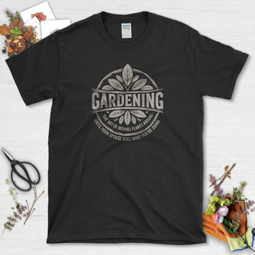 Gardening Art of Moving Plants Youth T-Shirt