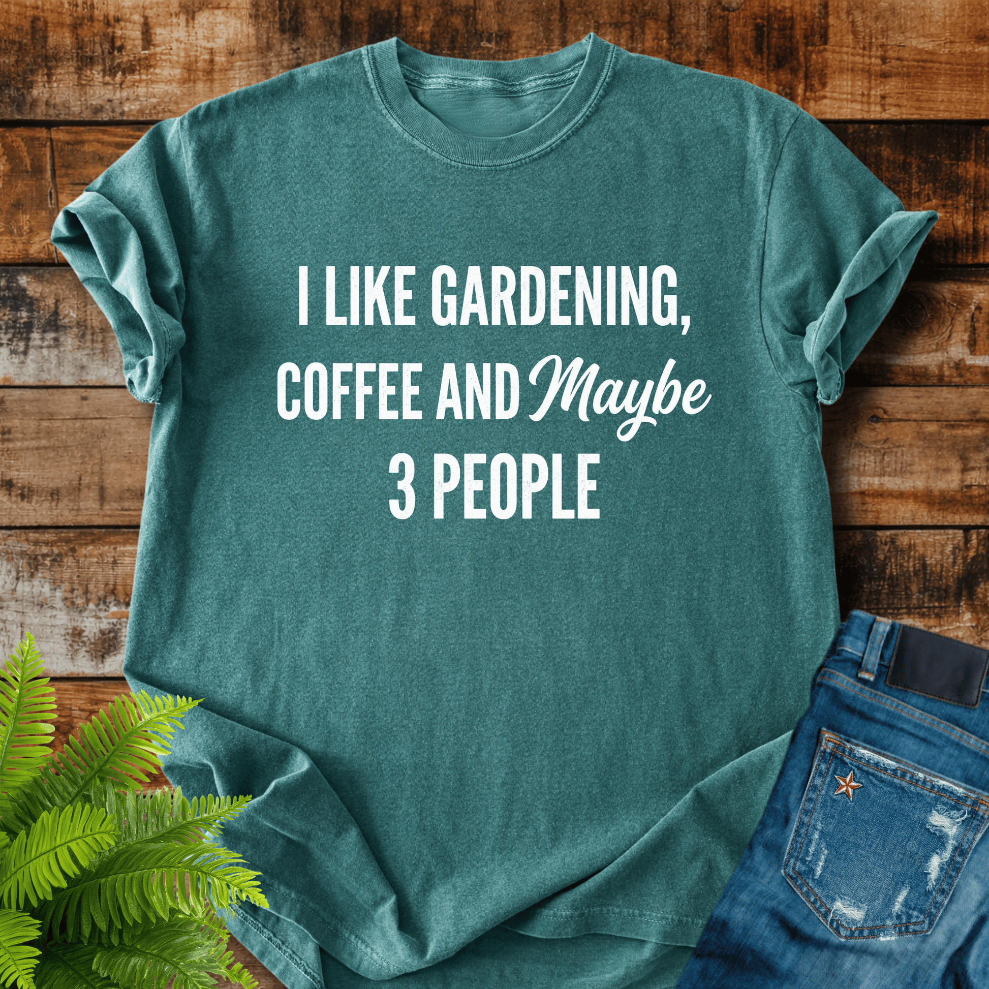 Gardening Coffee Maybe T-shirt