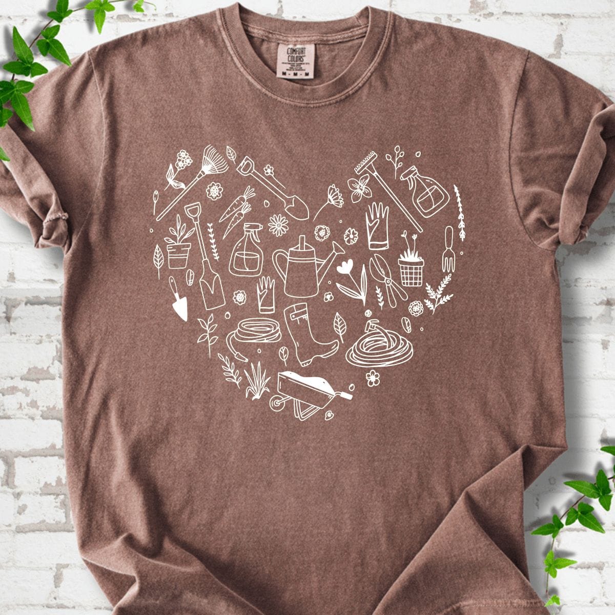 Gardening Heart T-Shirt