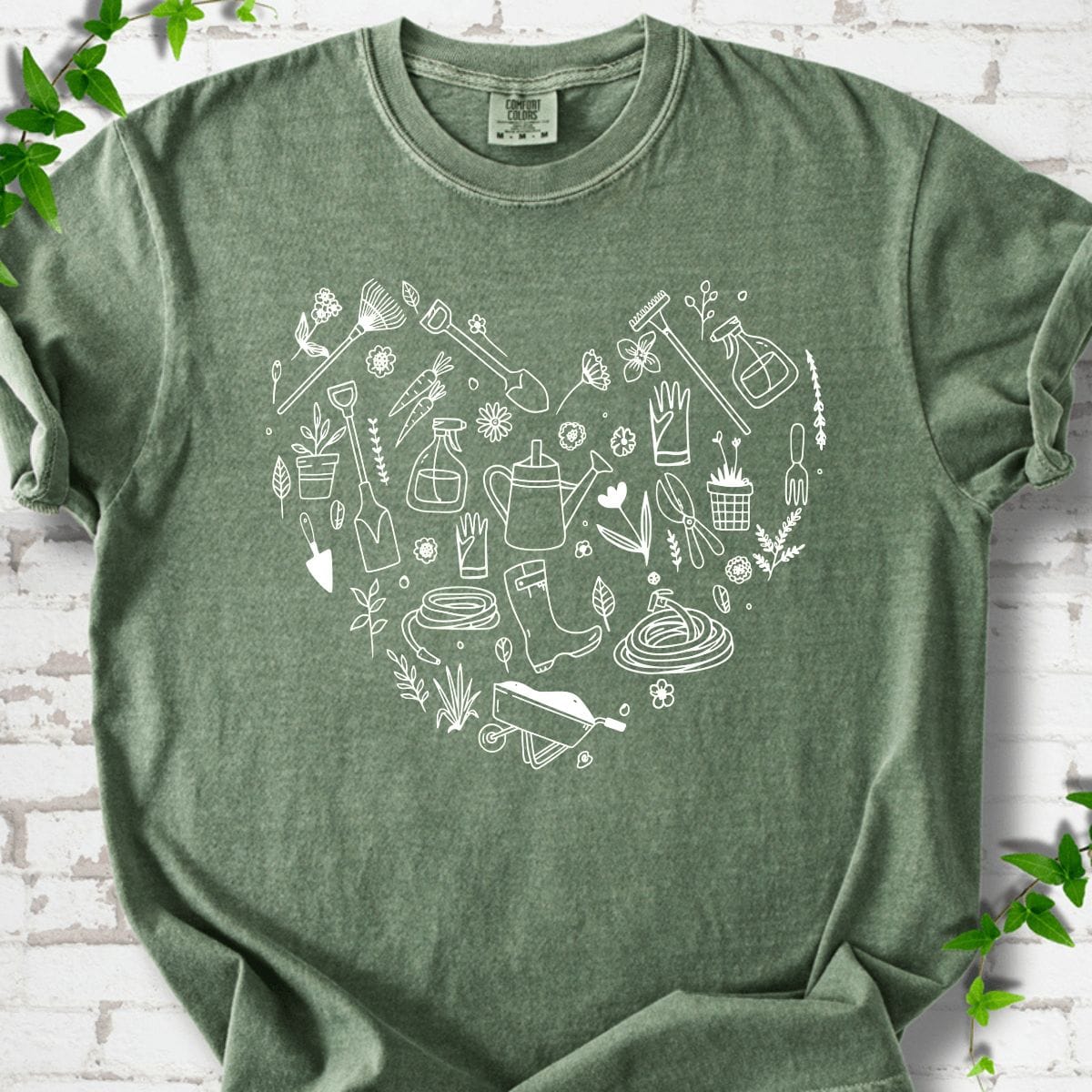 Gardening Heart T-Shirt