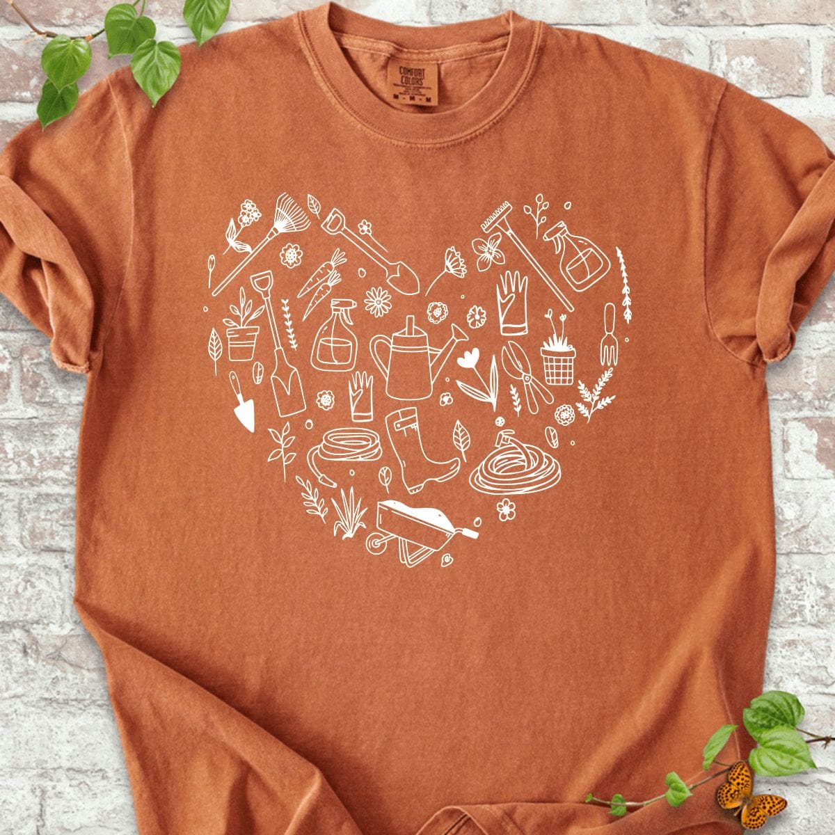 Gardening Heart T-Shirt