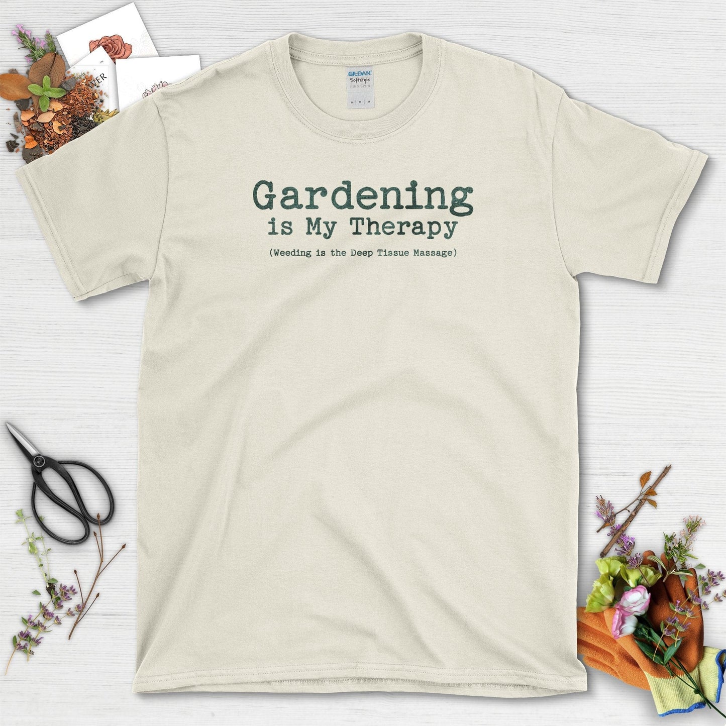 Gardening Is Therapy T-Shirt