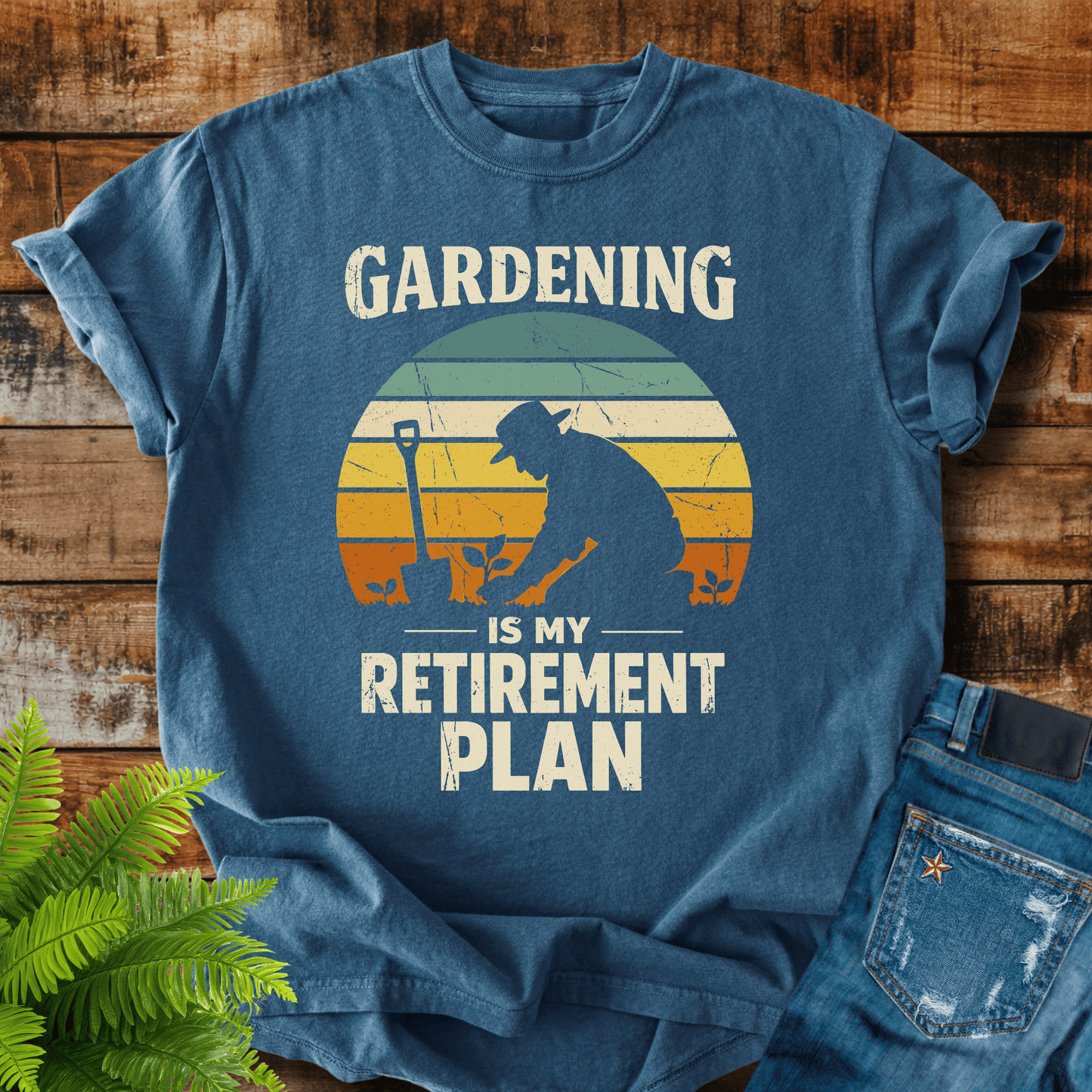 Gardening Retirement Plan T-shirt