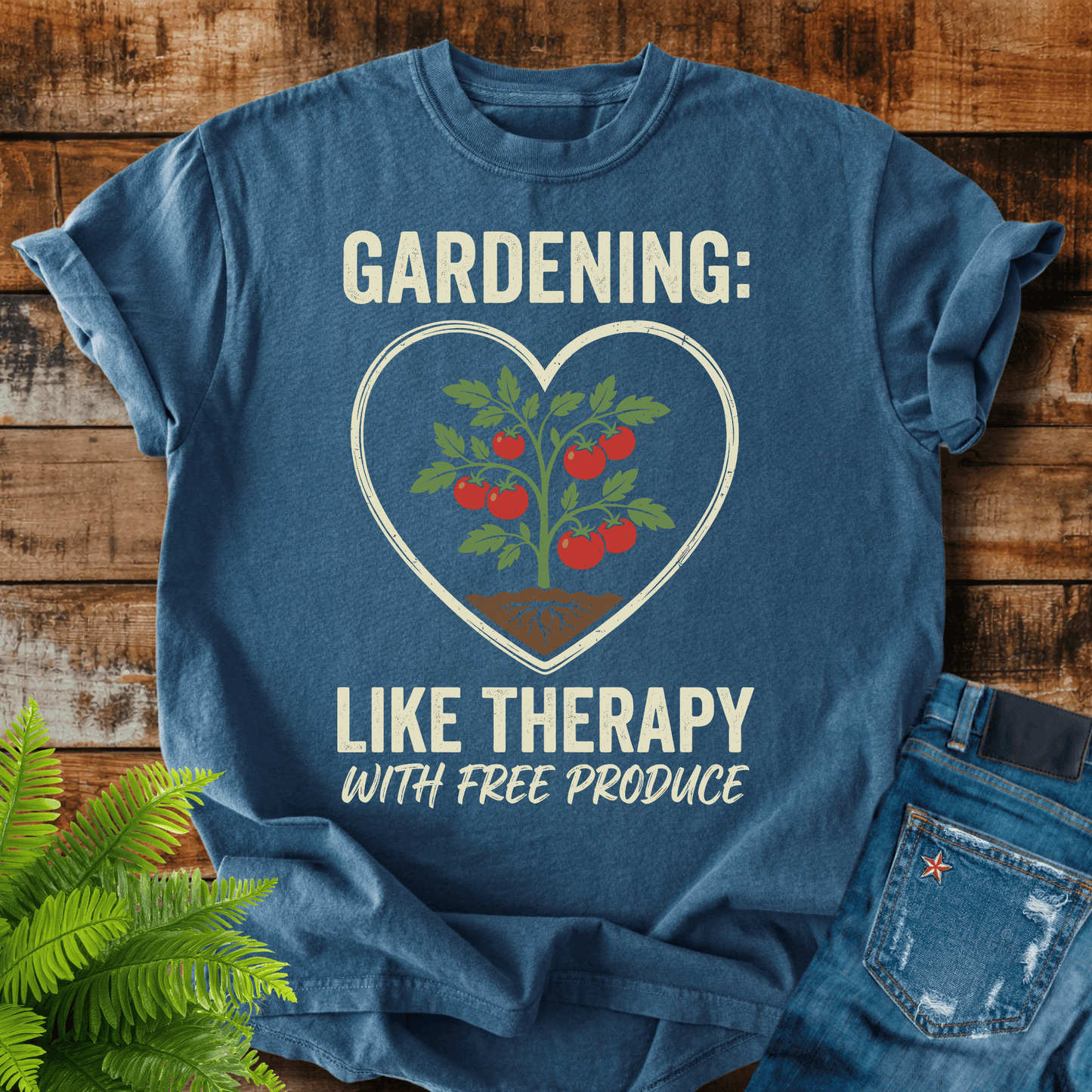 Gardening Therapy T-shirt