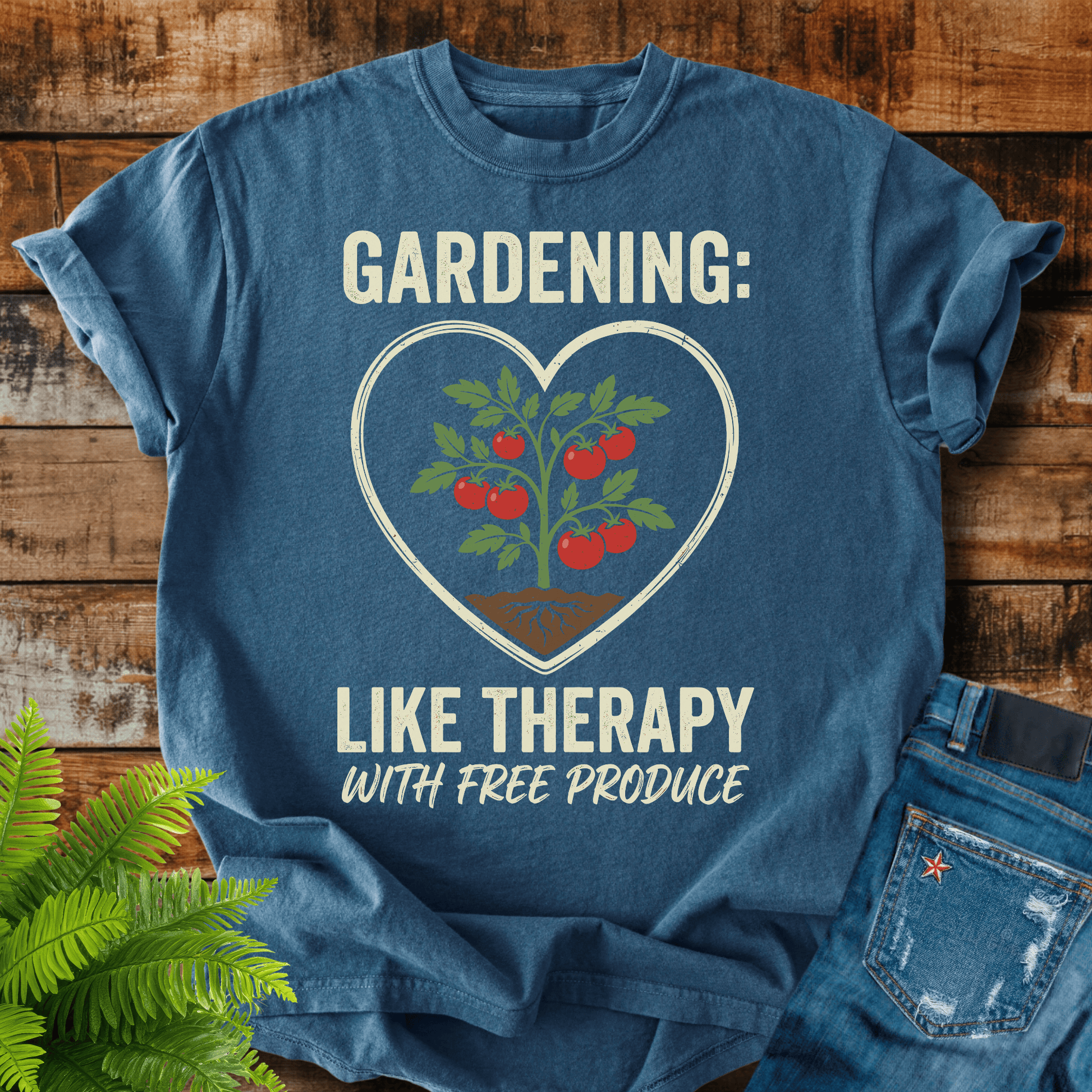 Gardening Therapy T-shirt