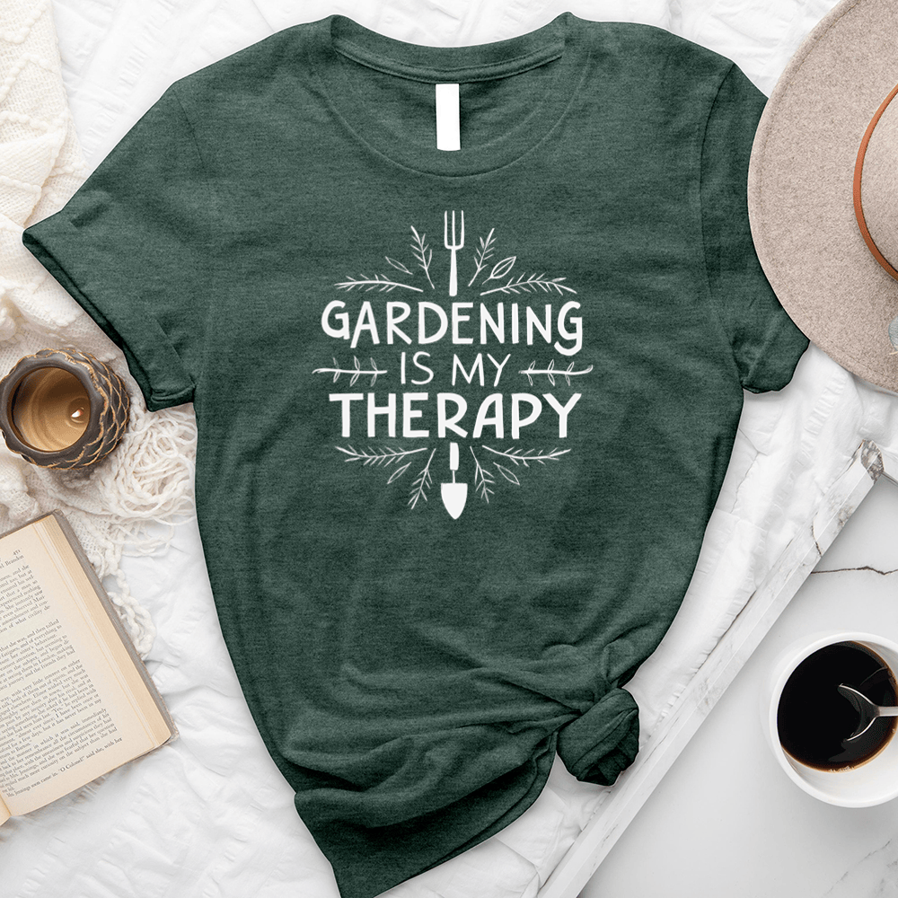 Gardening Therapy Unisex Tee