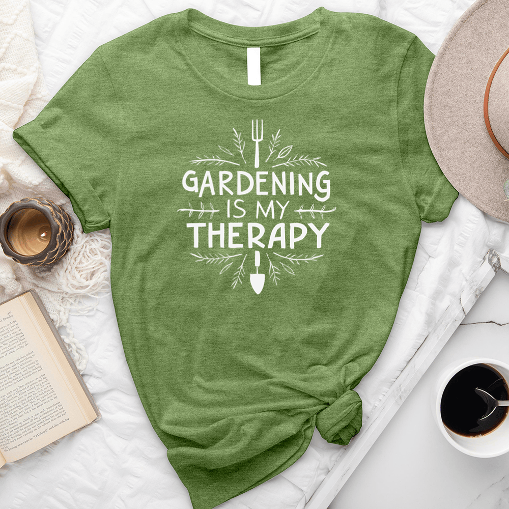Gardening Therapy Unisex Tee