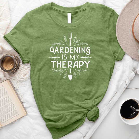 Gardening Therapy Unisex Tee