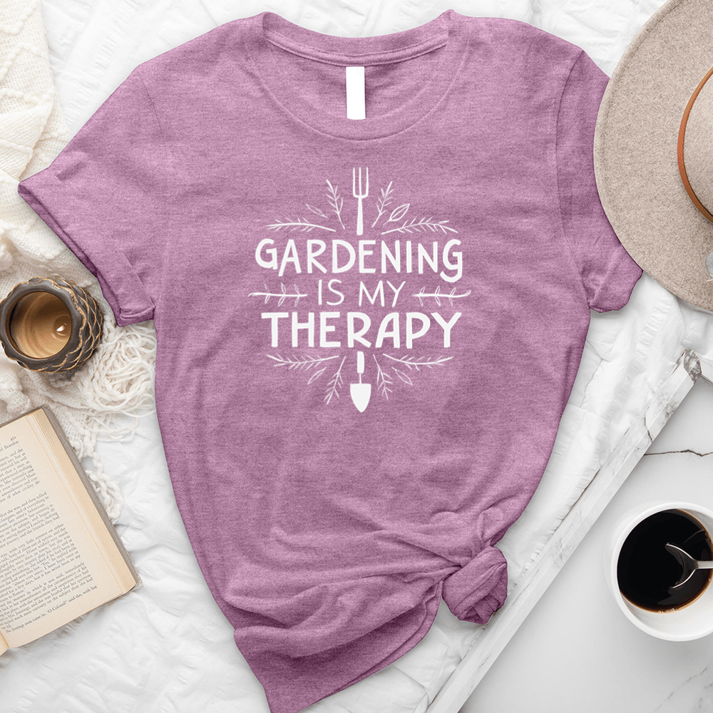 Gardening Therapy Unisex Tee