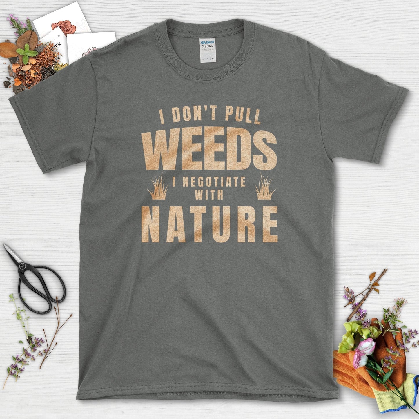 Gardening Weeds Negotiation T-Shirt