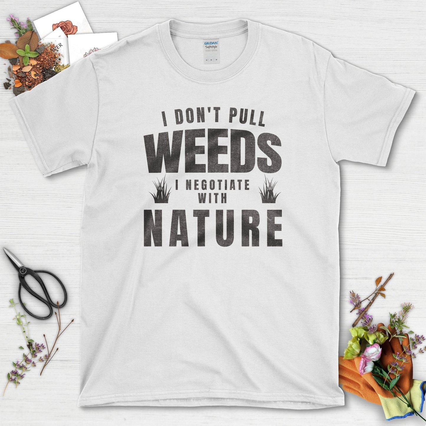 Gardening Weeds Negotiation T-Shirt