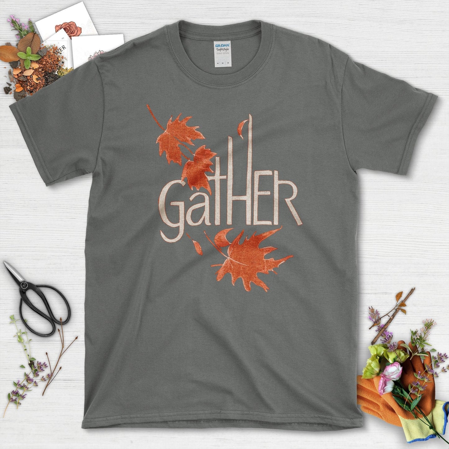 Gather Autumn Leaves T-Shirt