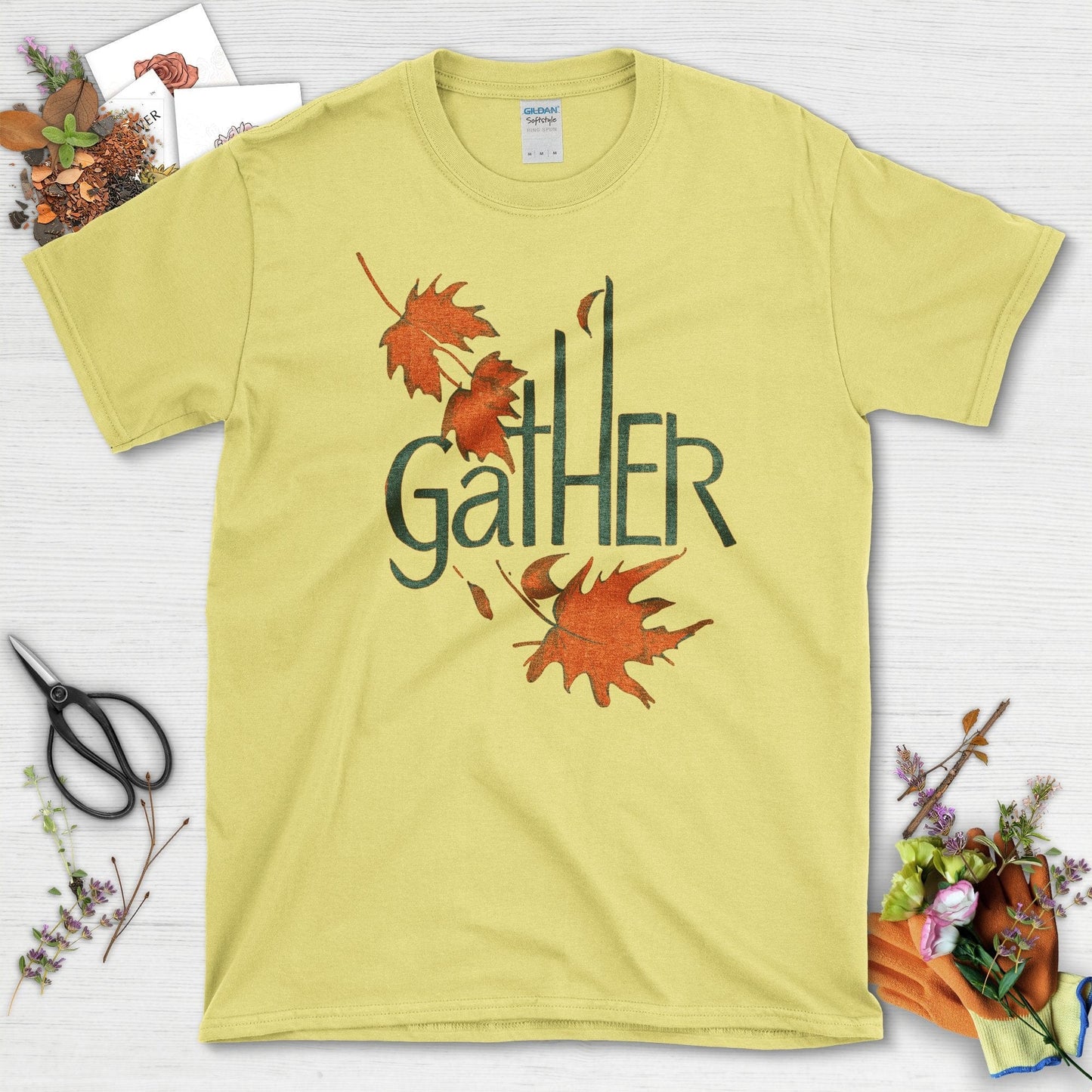 Gather Autumn Leaves T-Shirt