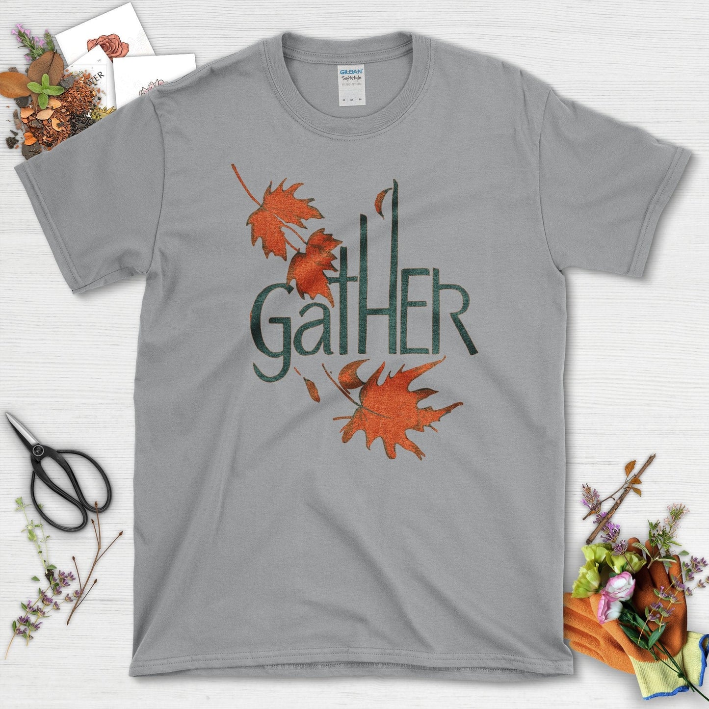 Gather Autumn Leaves T-Shirt