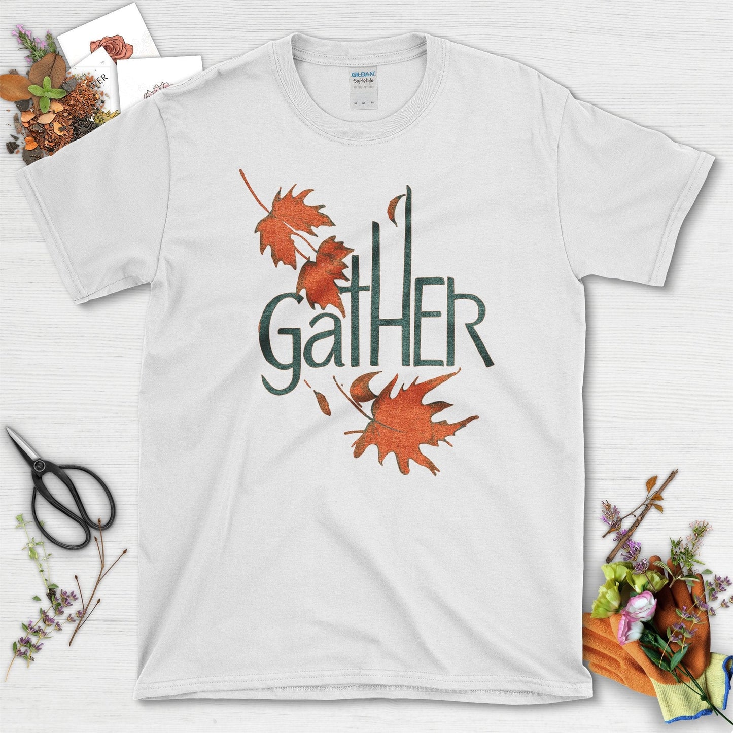 Gather Autumn Leaves T-Shirt