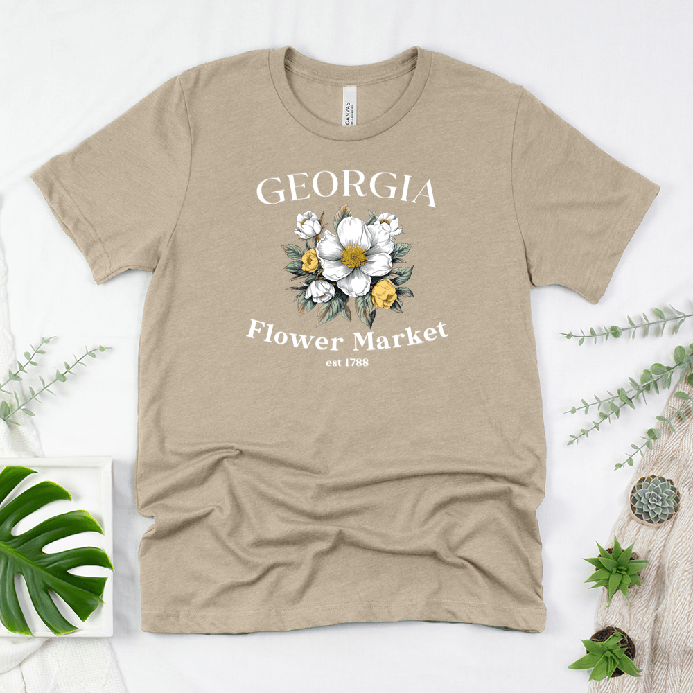 Georgia Flower Market Unisex Tee
