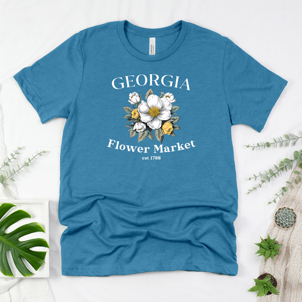Georgia Flower Market Unisex Tee