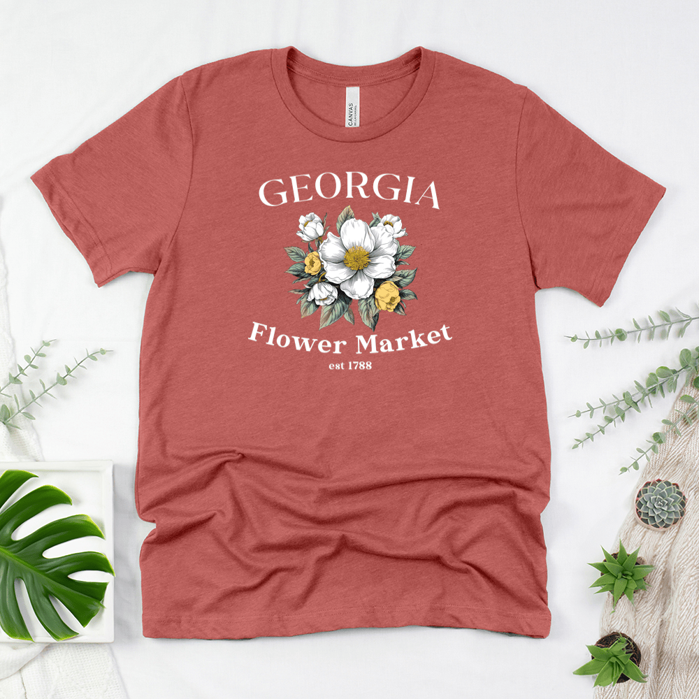 Georgia Flower Market Unisex Tee