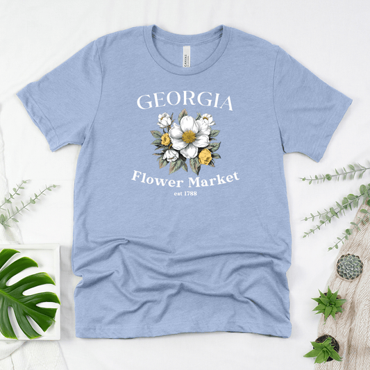 Georgia Flower Market Unisex Tee