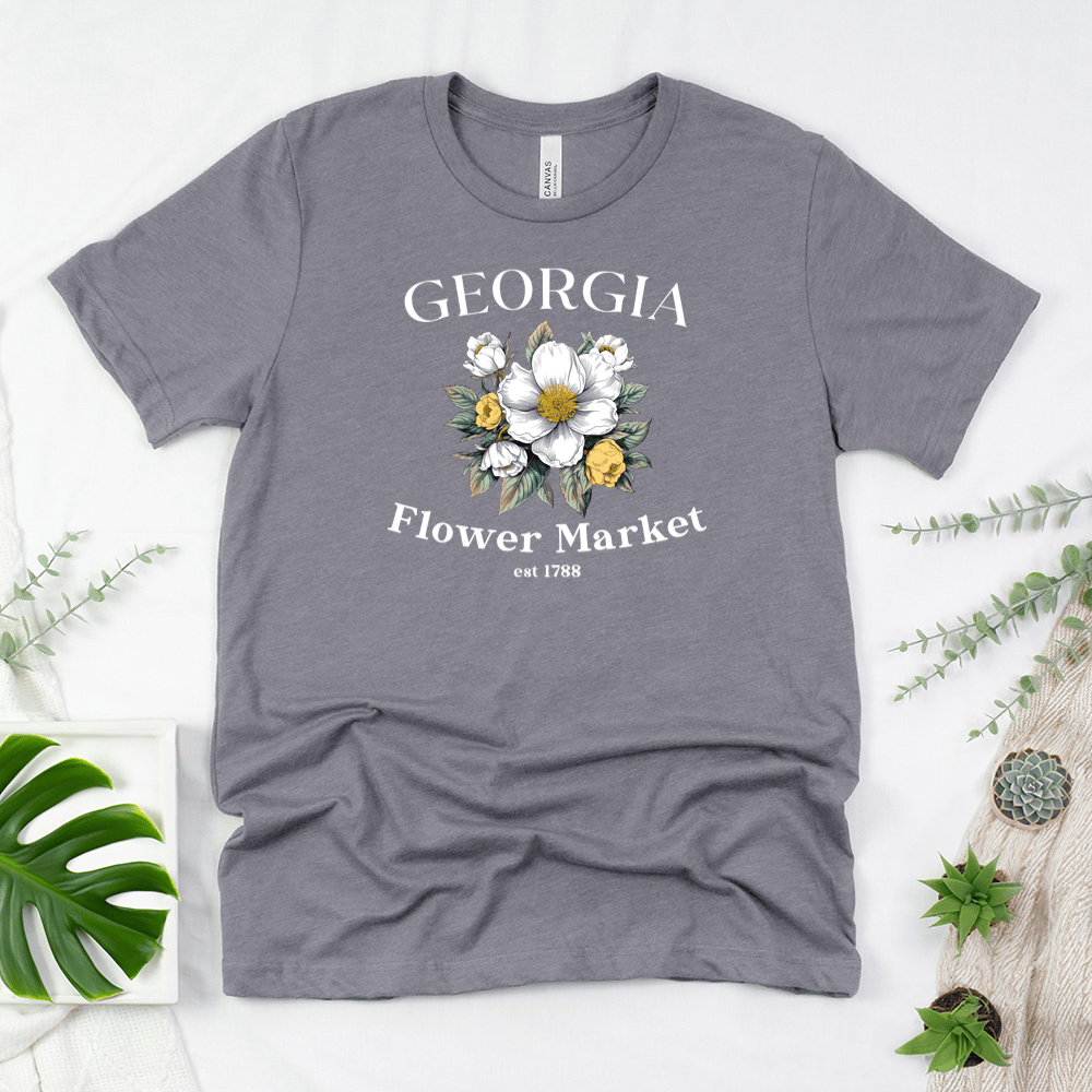 Georgia Flower Market Unisex Tee