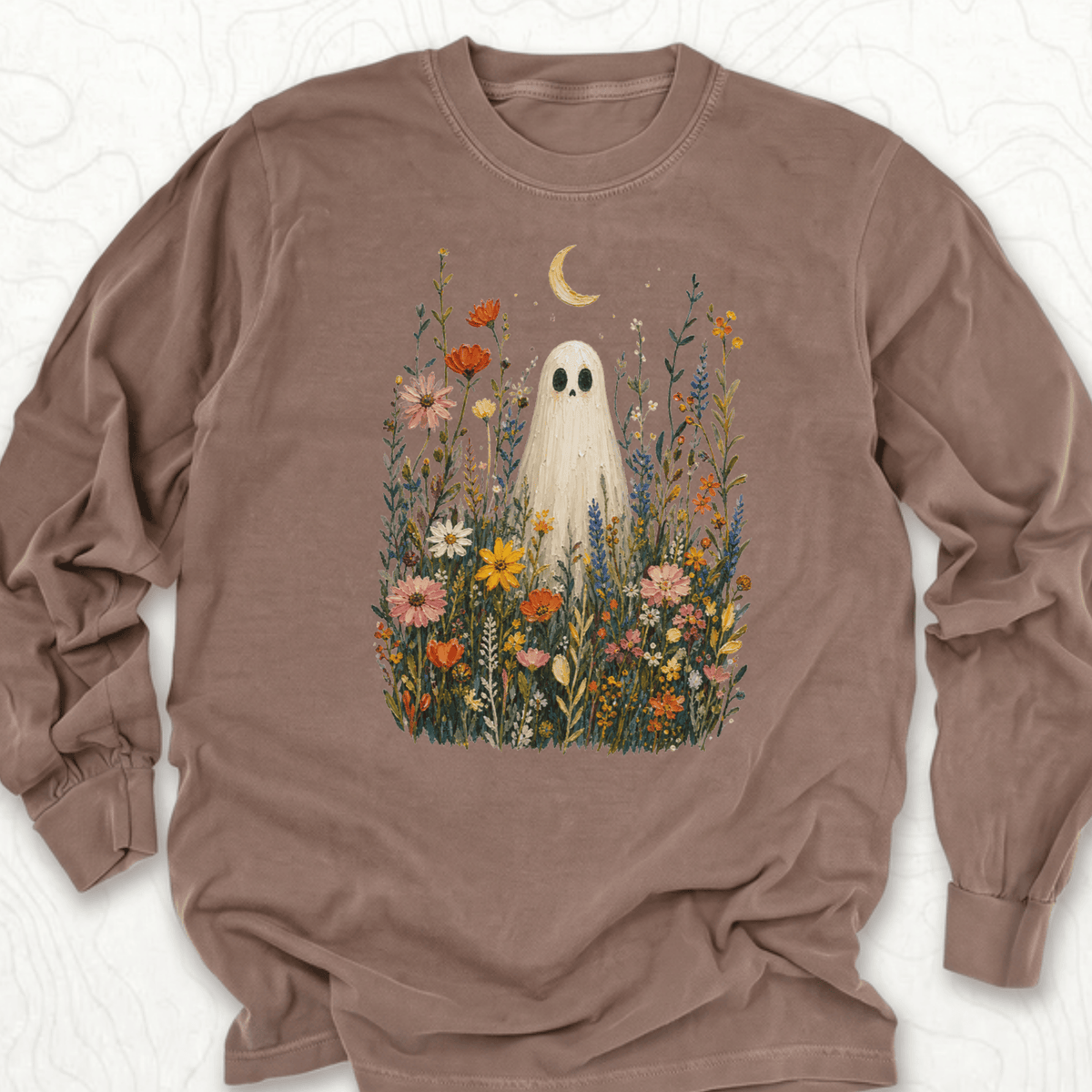 Ghost Wildflowers LS T-shirt