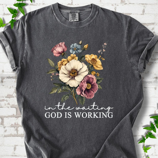 God in Working T-Shirt