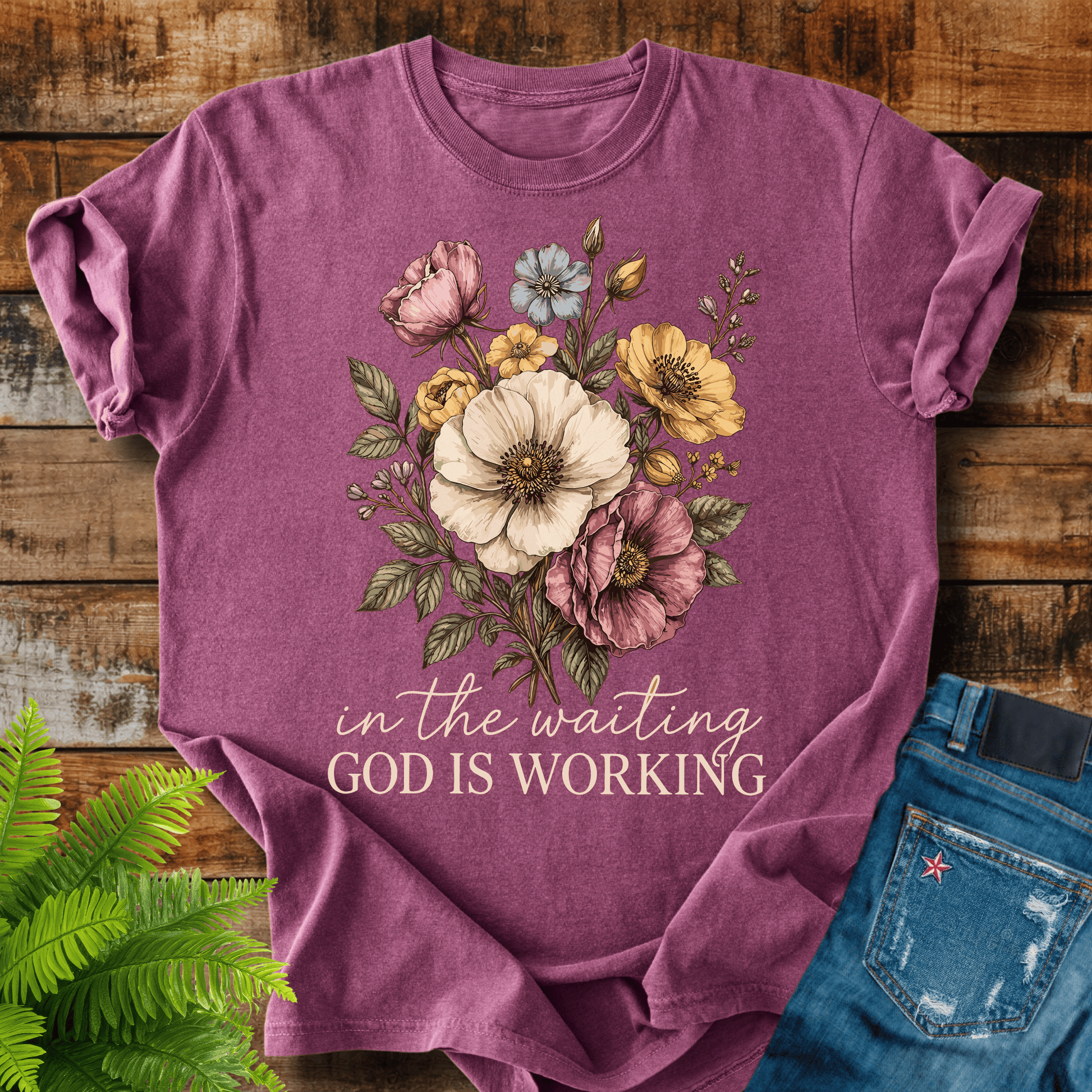 God Is Working T-shirt