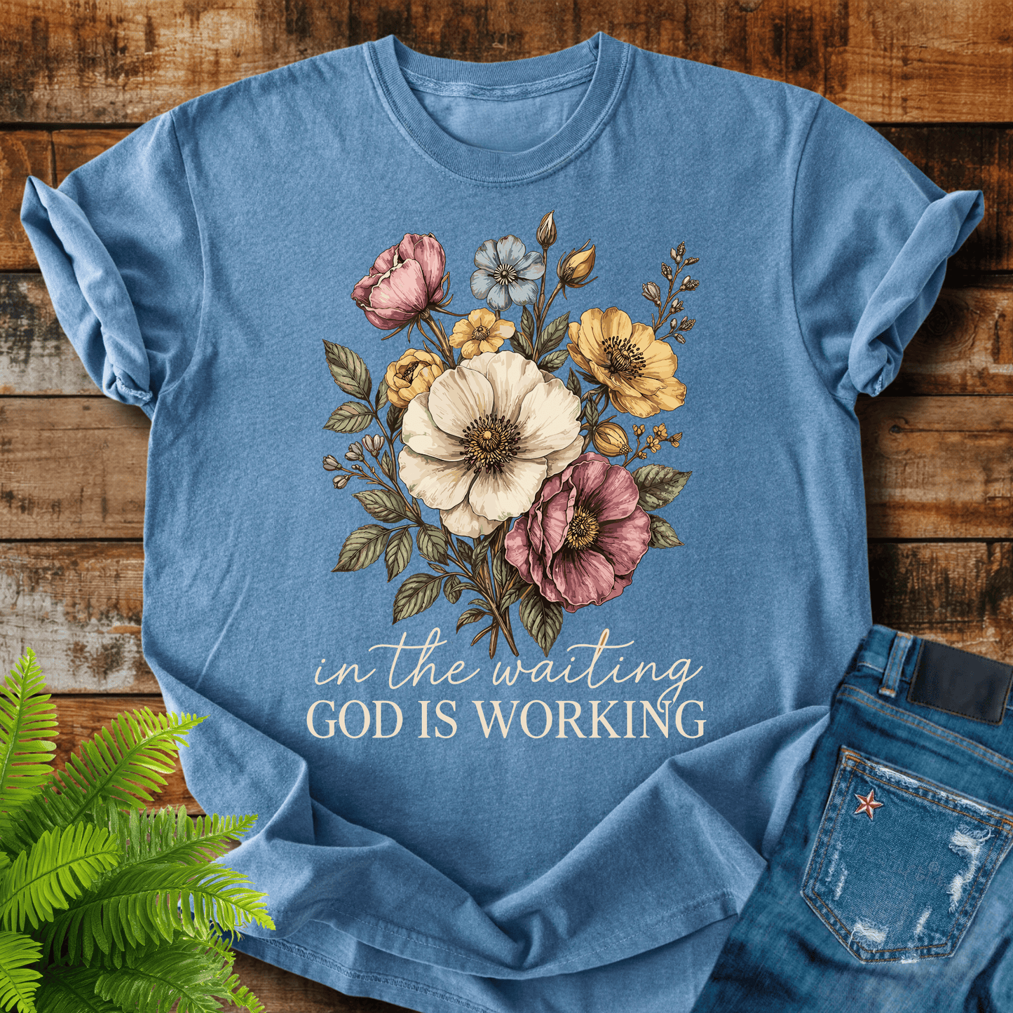 God Is Working T-shirt