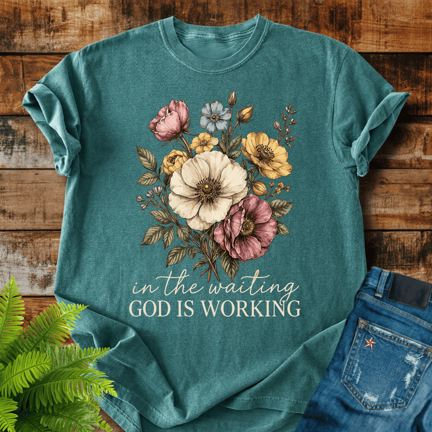 God Is Working T-shirt