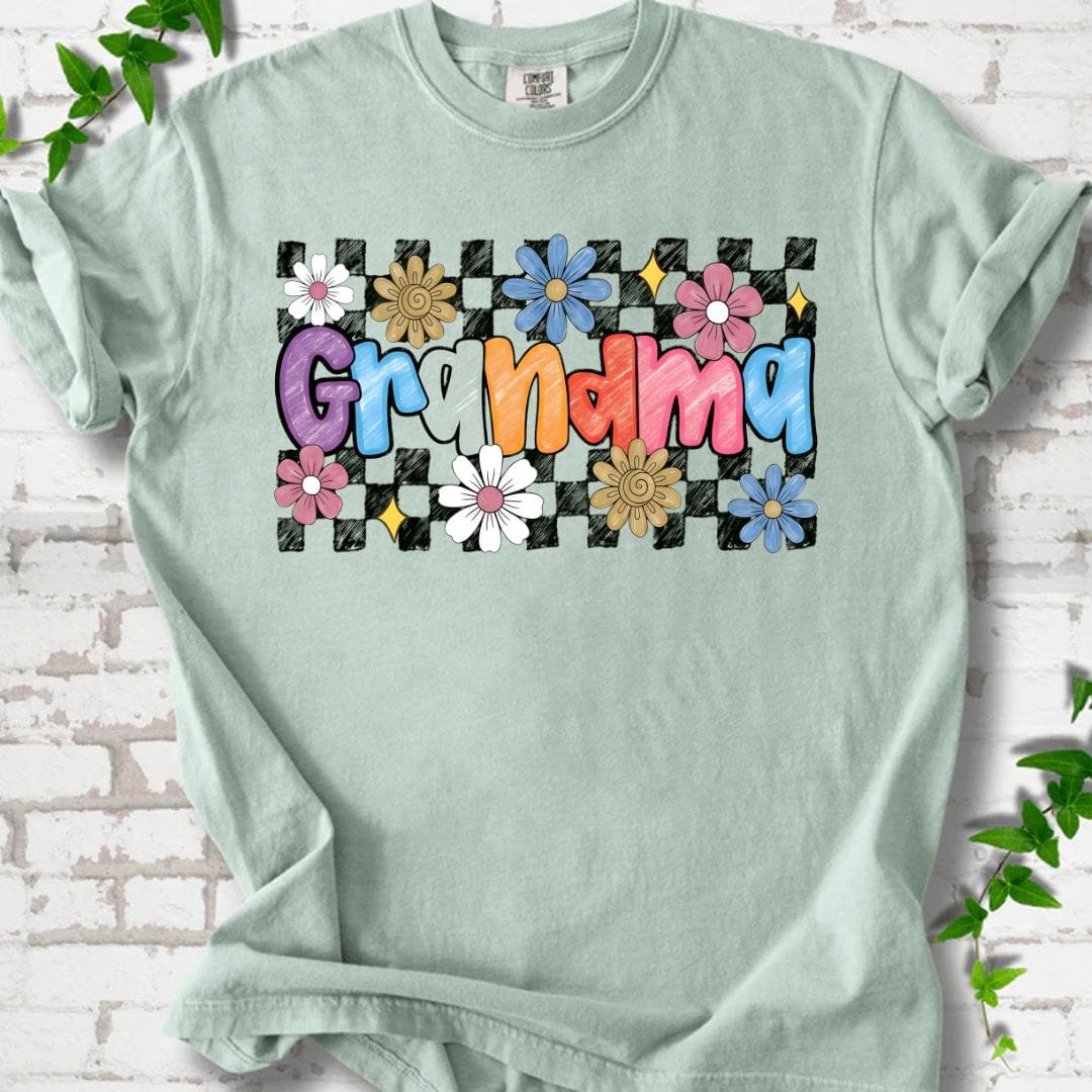 Grandma Flower T-Shirt