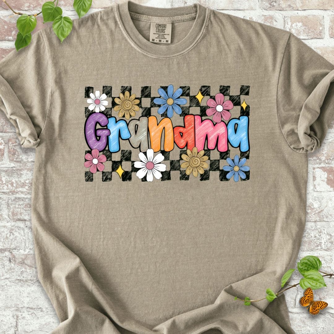 Grandma Flower T-Shirt
