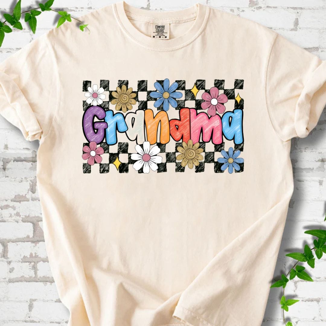 Grandma Flower T-Shirt