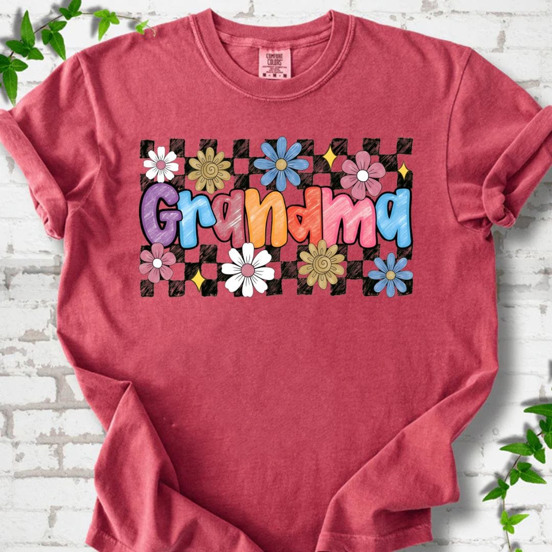 Grandma Flower T-Shirt