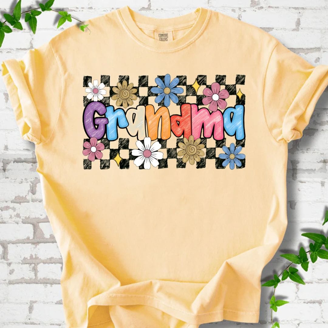 Grandma Flower T-Shirt